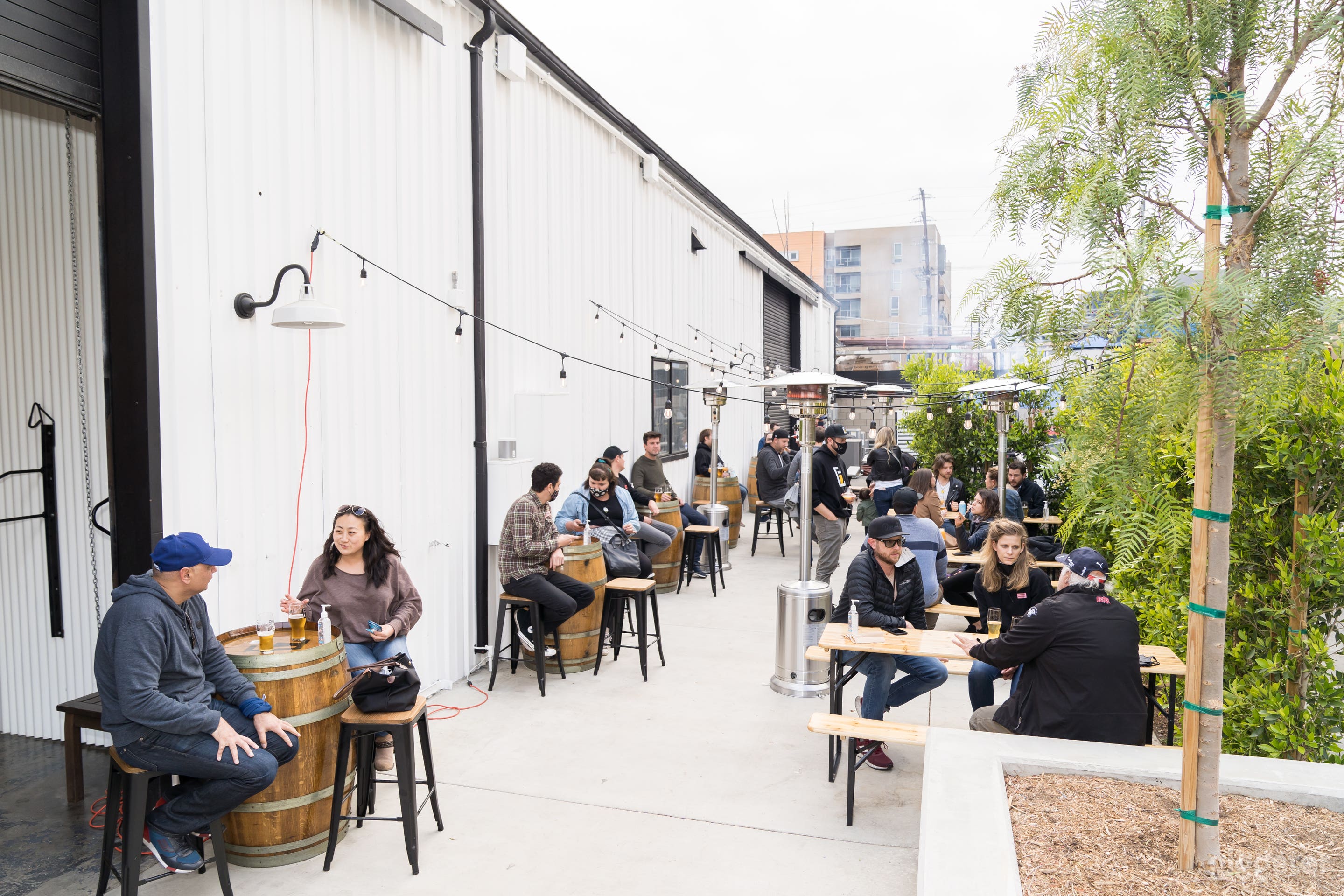 Patio - seating for about 50; total capacity 75