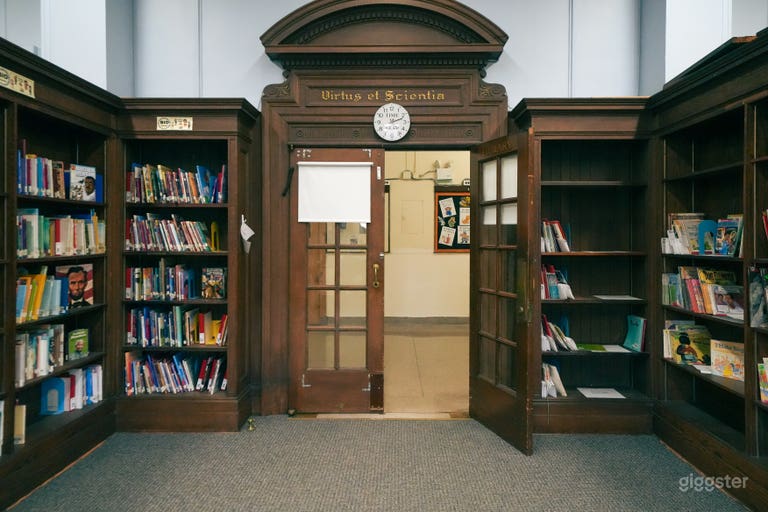  Iconic New York Institution with Generous Library  