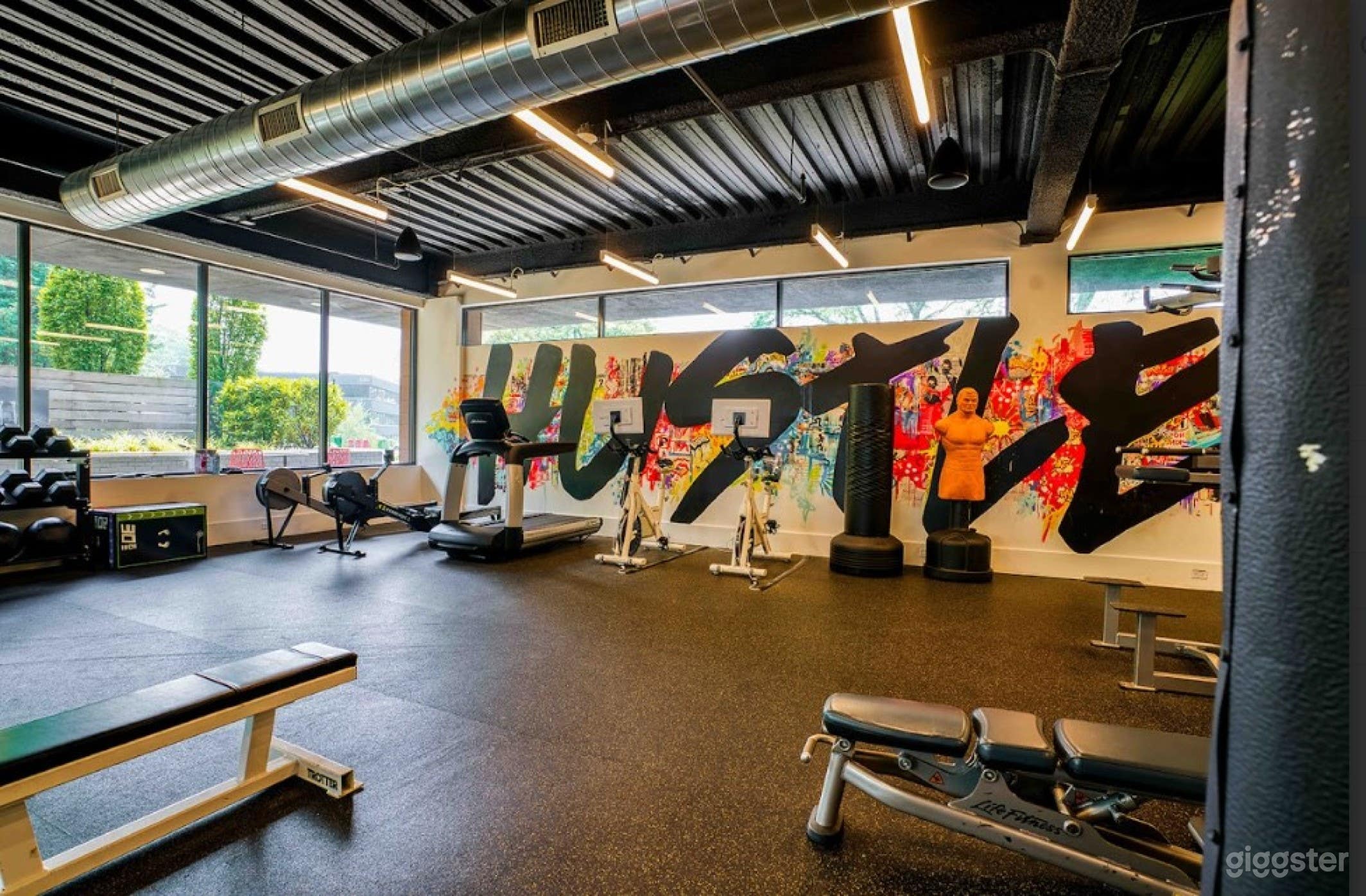 Dynamic And Fully Equipped Gym With Access To Locker Room Open For Filming Photo 3