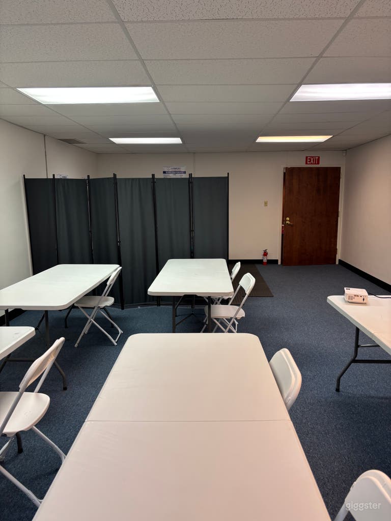  Sala de capacitación/reuniones. 