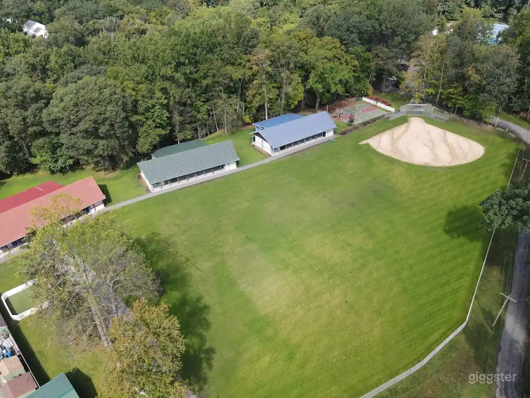  Baseball, basketball, tennis and soccer fields 