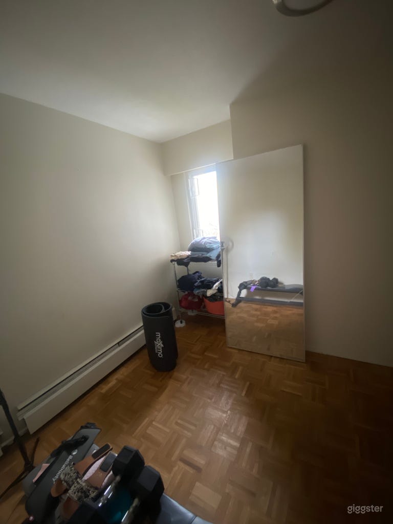  Piccola camera da letto non in uso 