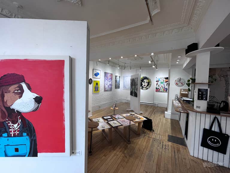  Galerie d'art à louer à Montréal pour shootings et tournages 