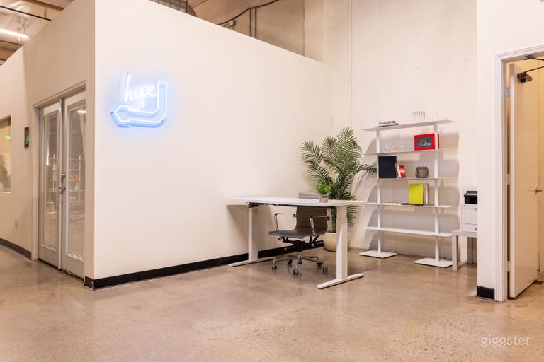  reception area outside conference room 