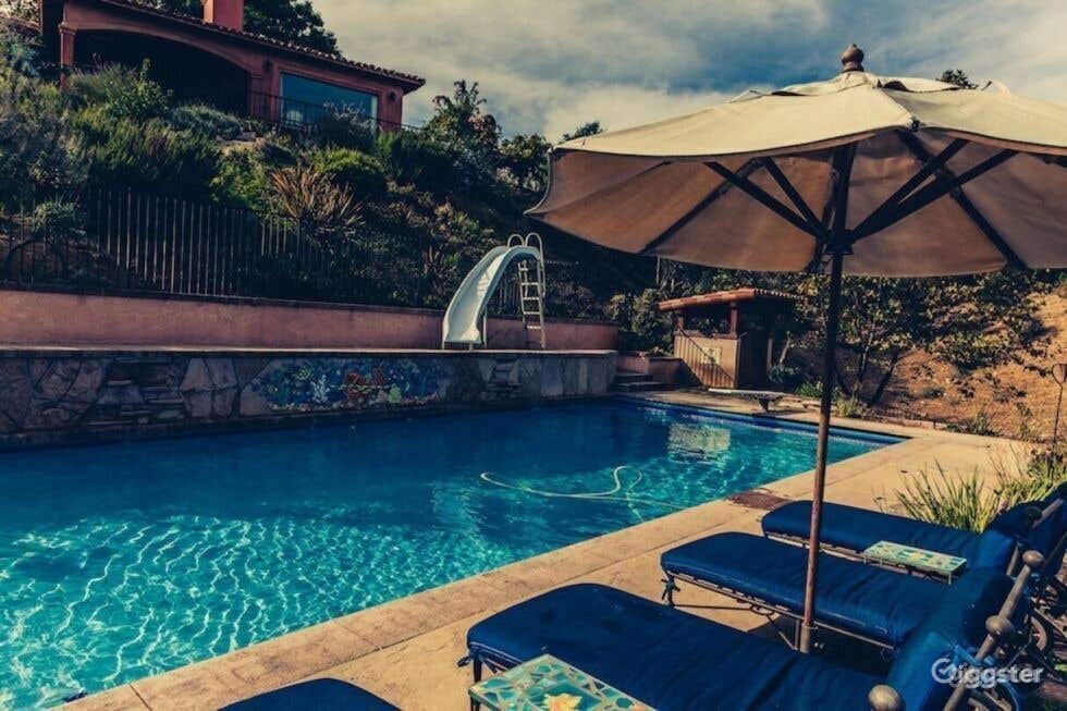  Inviting Large Pool in Spanish Topanga Photo 4