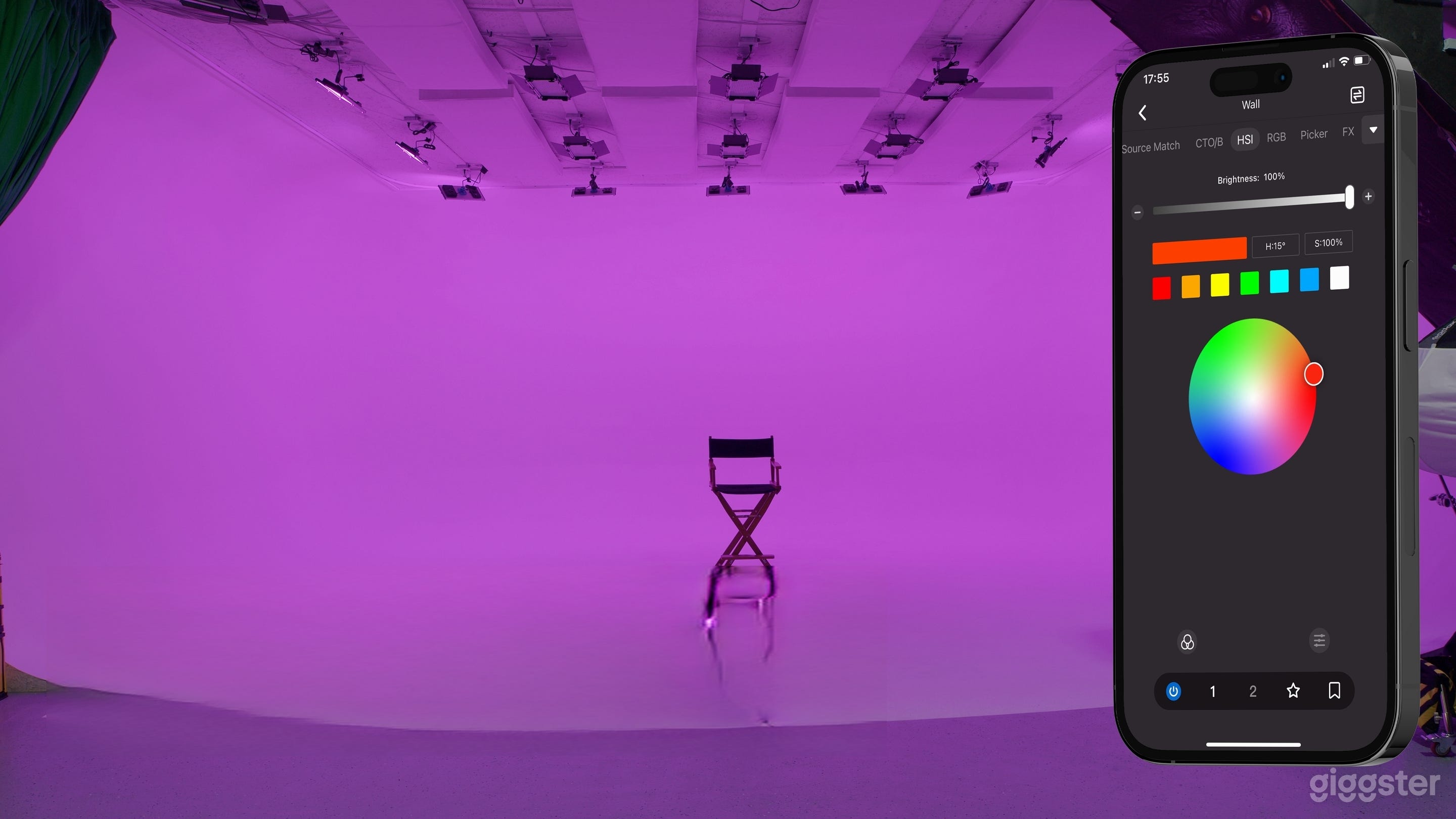 Spacious Cyclorama Studio Photo 3