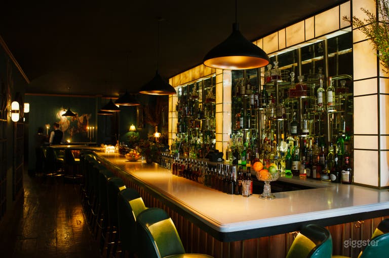  Entrance of the bar 