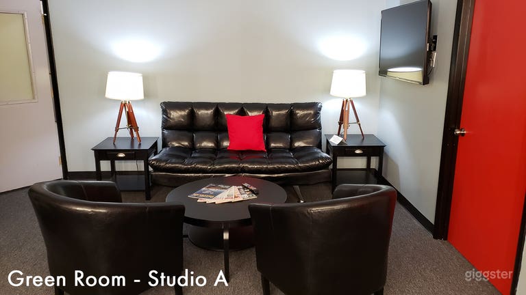  Green Room for studio A 