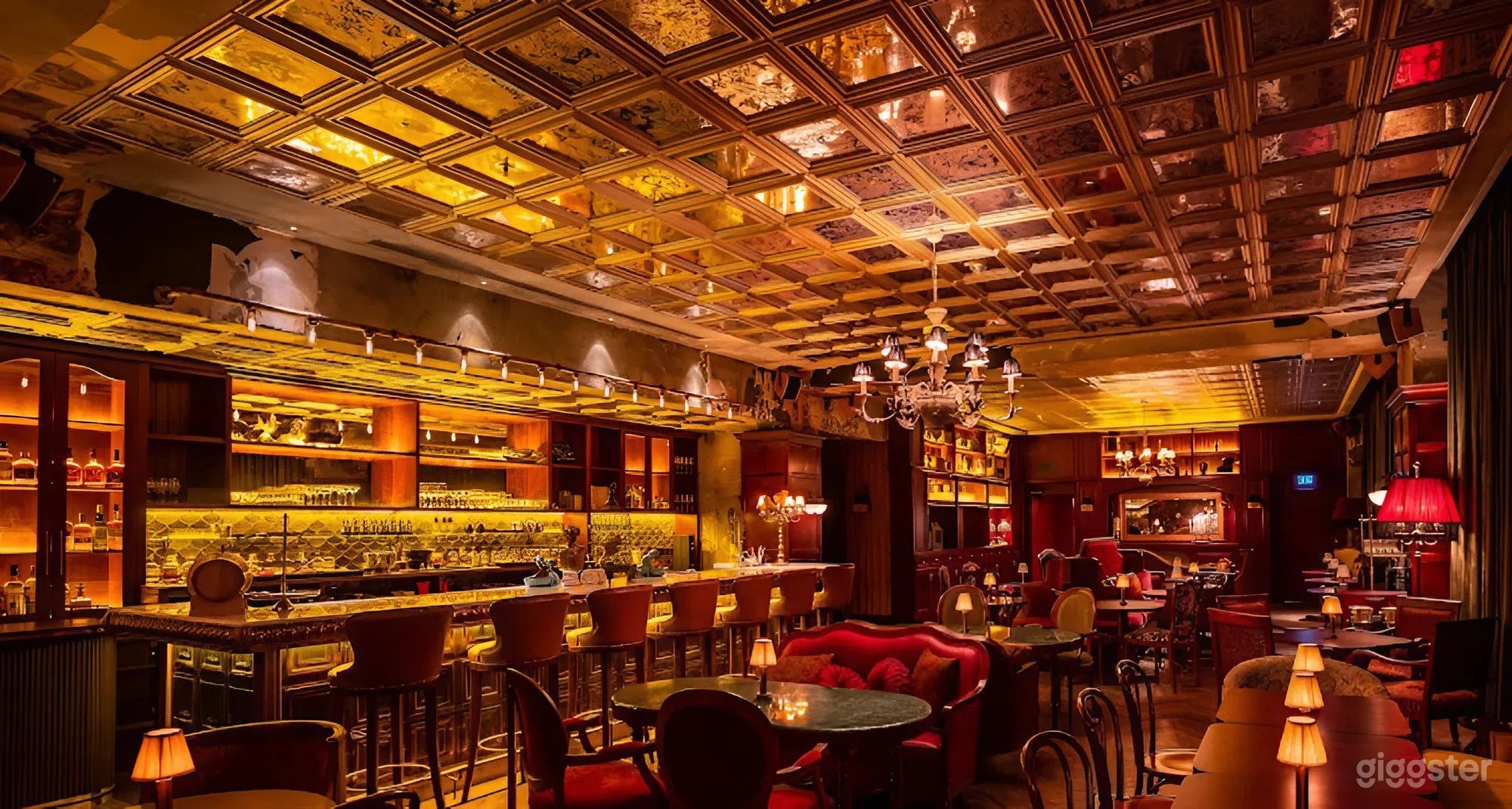 Cocktailbar und Veranstaltungsraum im Stil der 1920er Jahre in Berlin Foto 1
