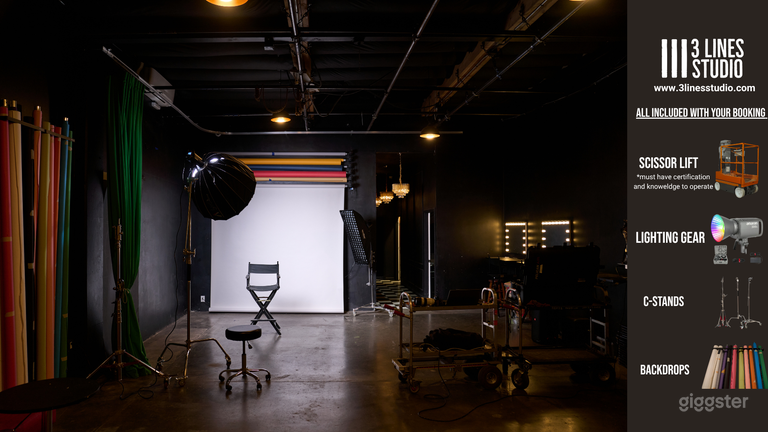  Valley Black Box Studio mit Annehmlichkeiten für Drehs inklusive 