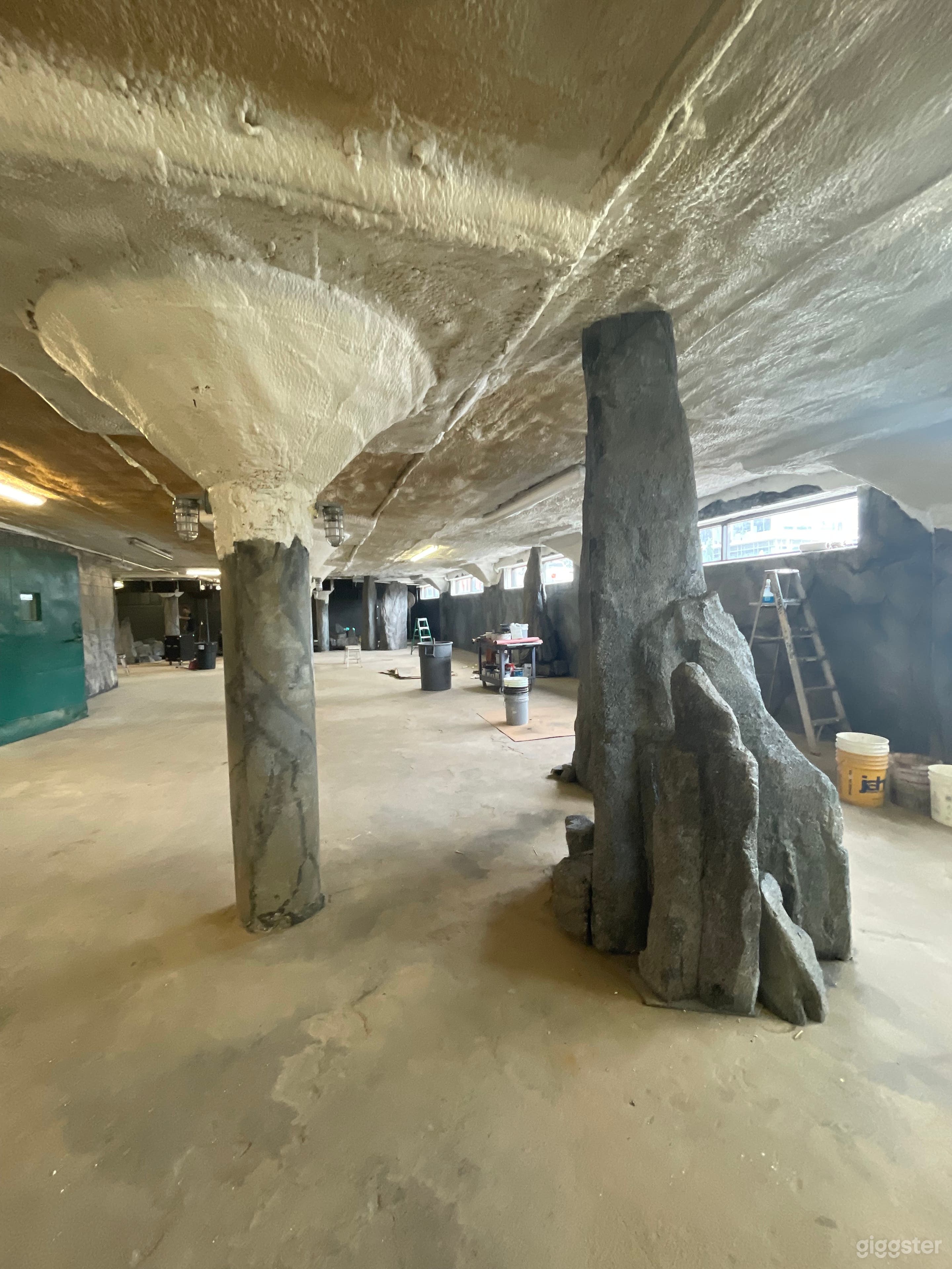 Basement looking toward front