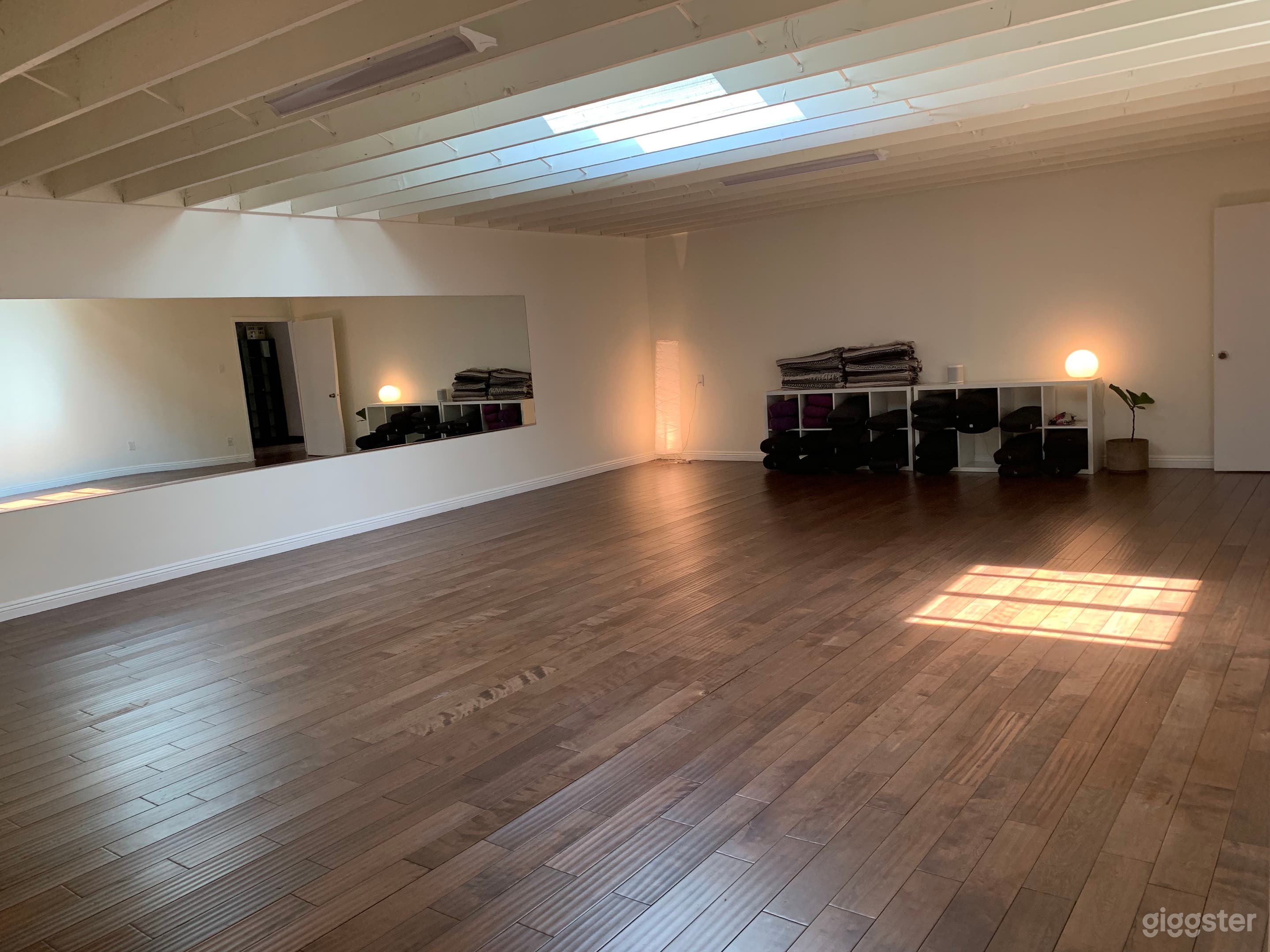 Spacious Hatha Yoga Room