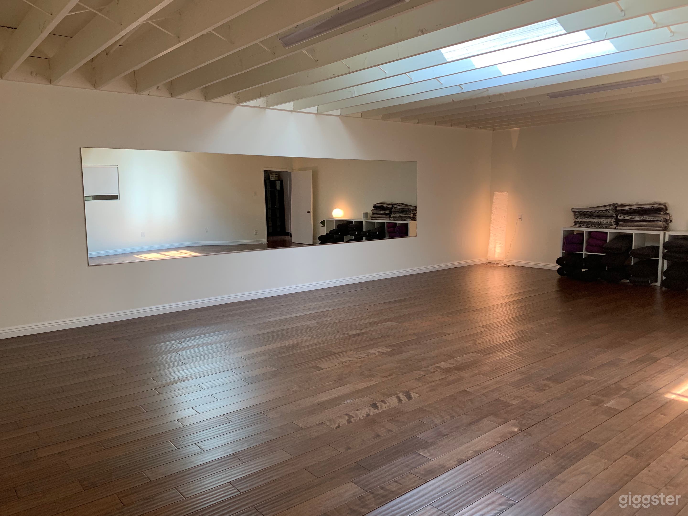 Spacious Hatha Yoga Room