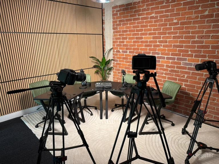  3 Blackmagic 6K cameras with moving tripods. 