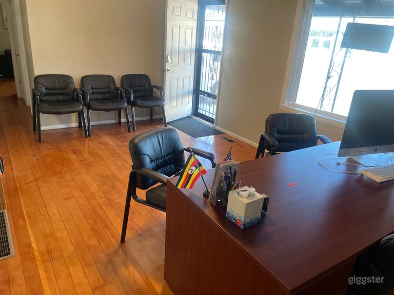  This is the reception area 