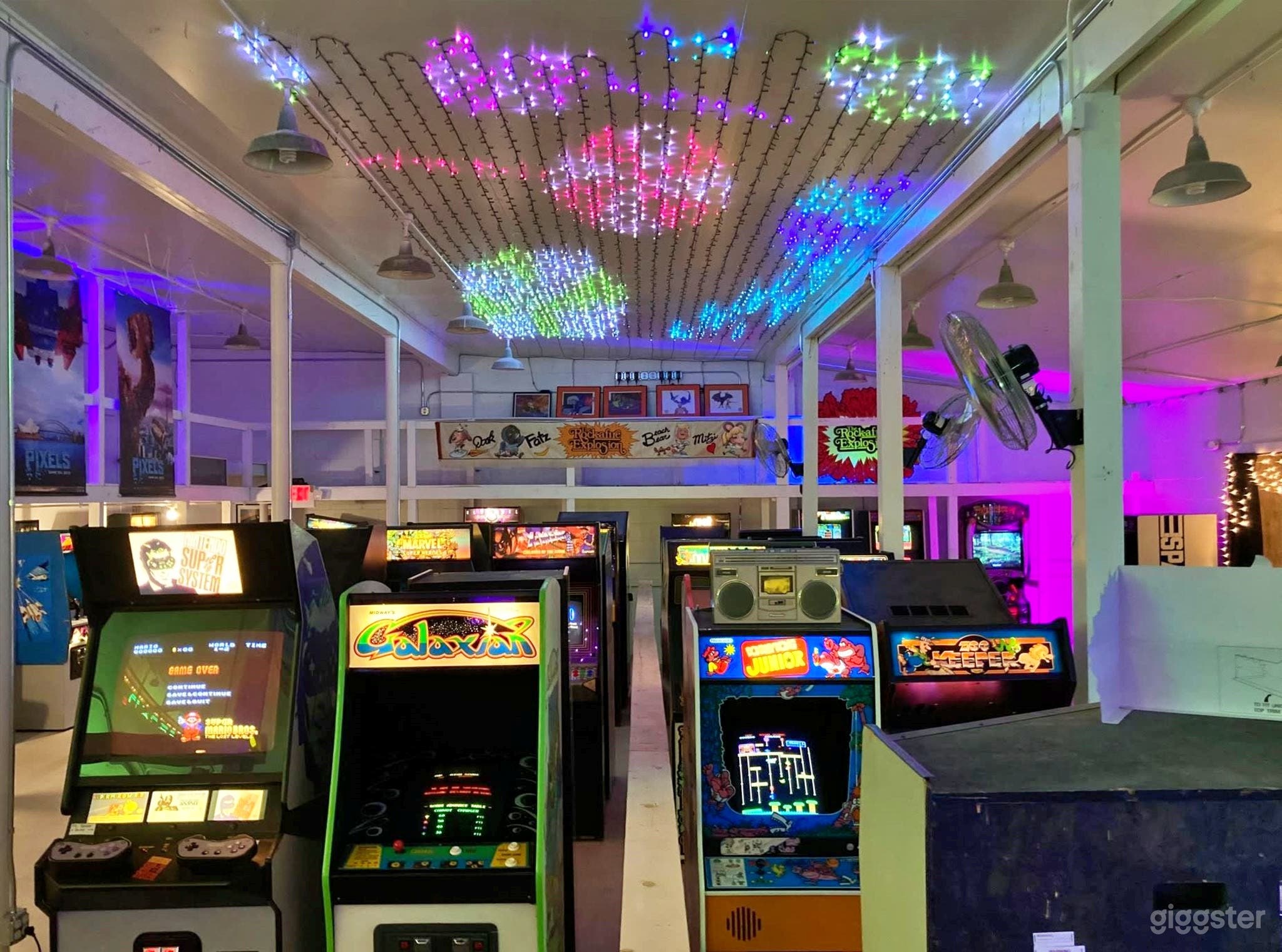 80s classic video arcade and retro game lounge Photo 1