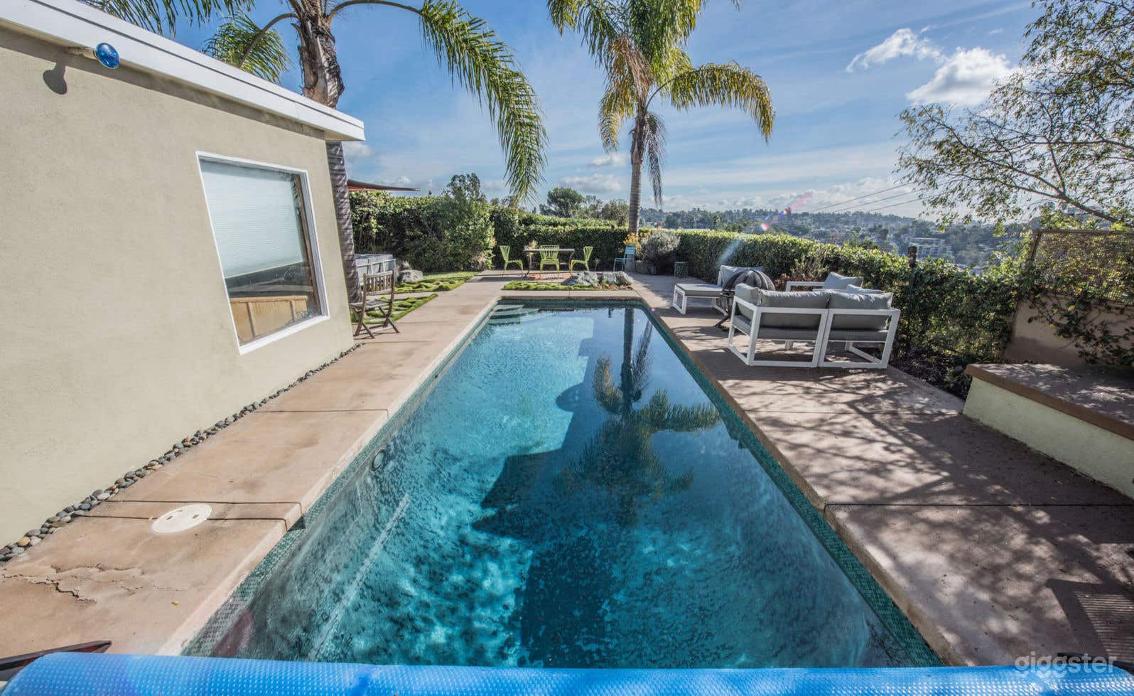 Pool in Mid Century Bungalow in Silver Lake Photo 1