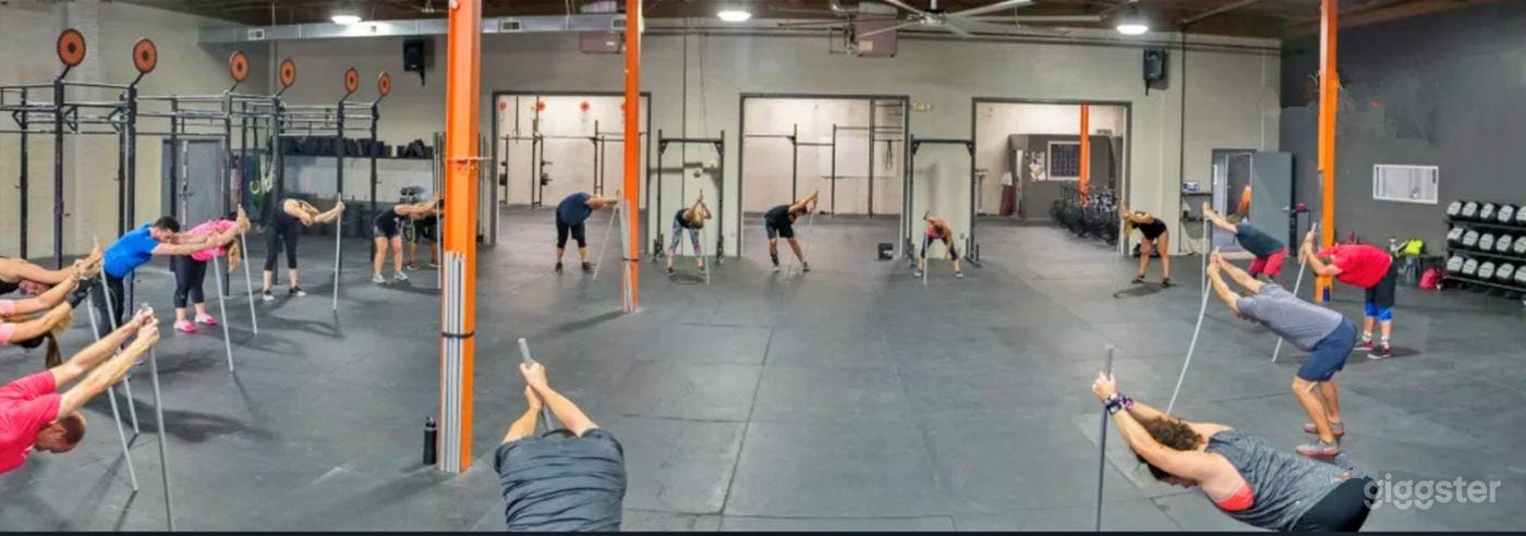Large, Industrial Fitness Space for Productions Photo 2