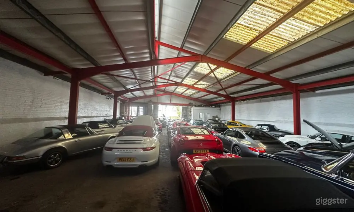 Classic Sports Car Warehouse (1950s Industrial Style) Photo 2