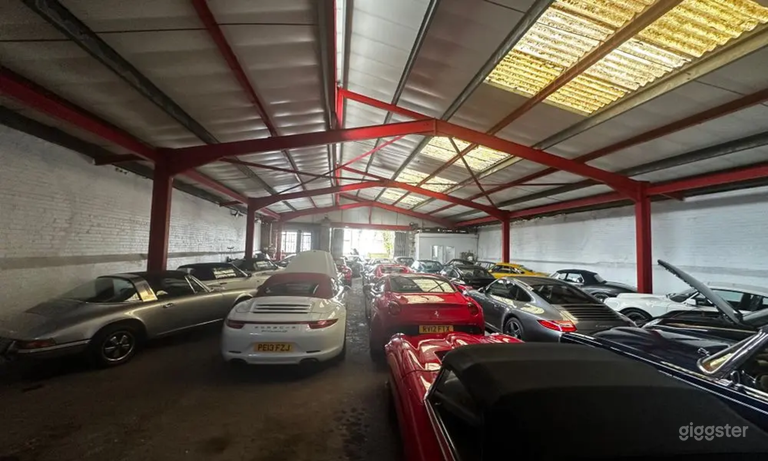  Classic Sports Car Warehouse (1950s Industrial Style) 
