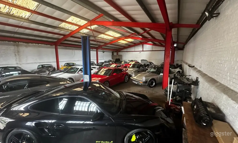  Classic Sports Car Warehouse (1950s Industrial Style) 