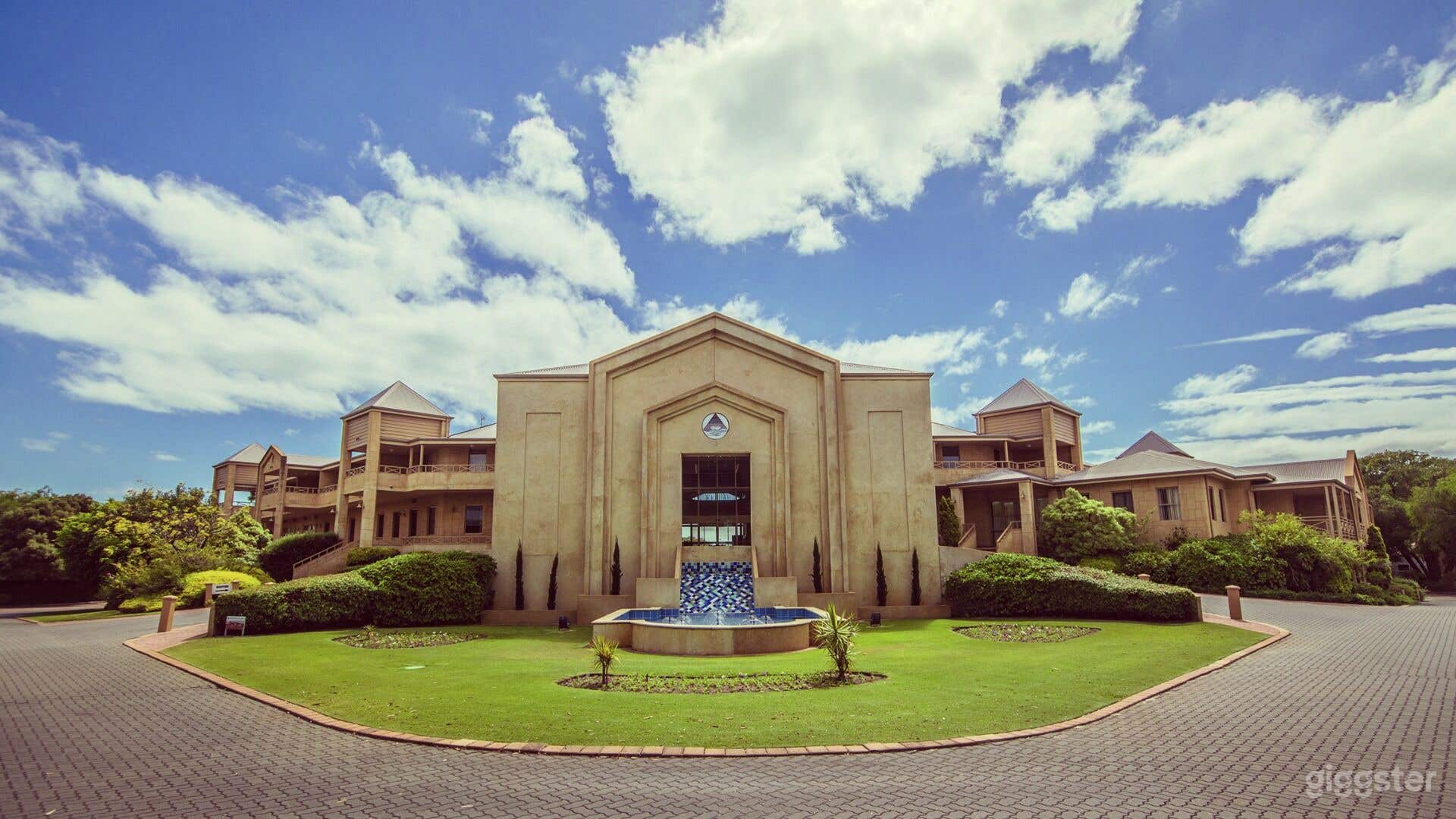 Front View of the buidling