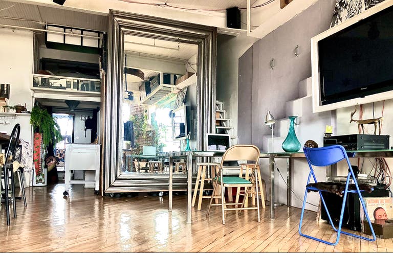  Extra large  mirror (assembled as a wall)  