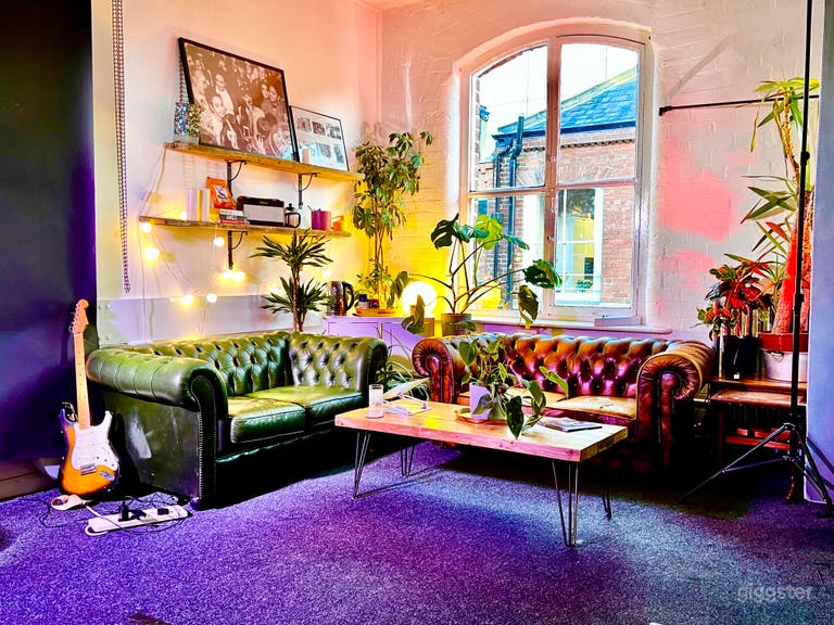  Bespoke vintage furniture and props // lots of plants and lighting  