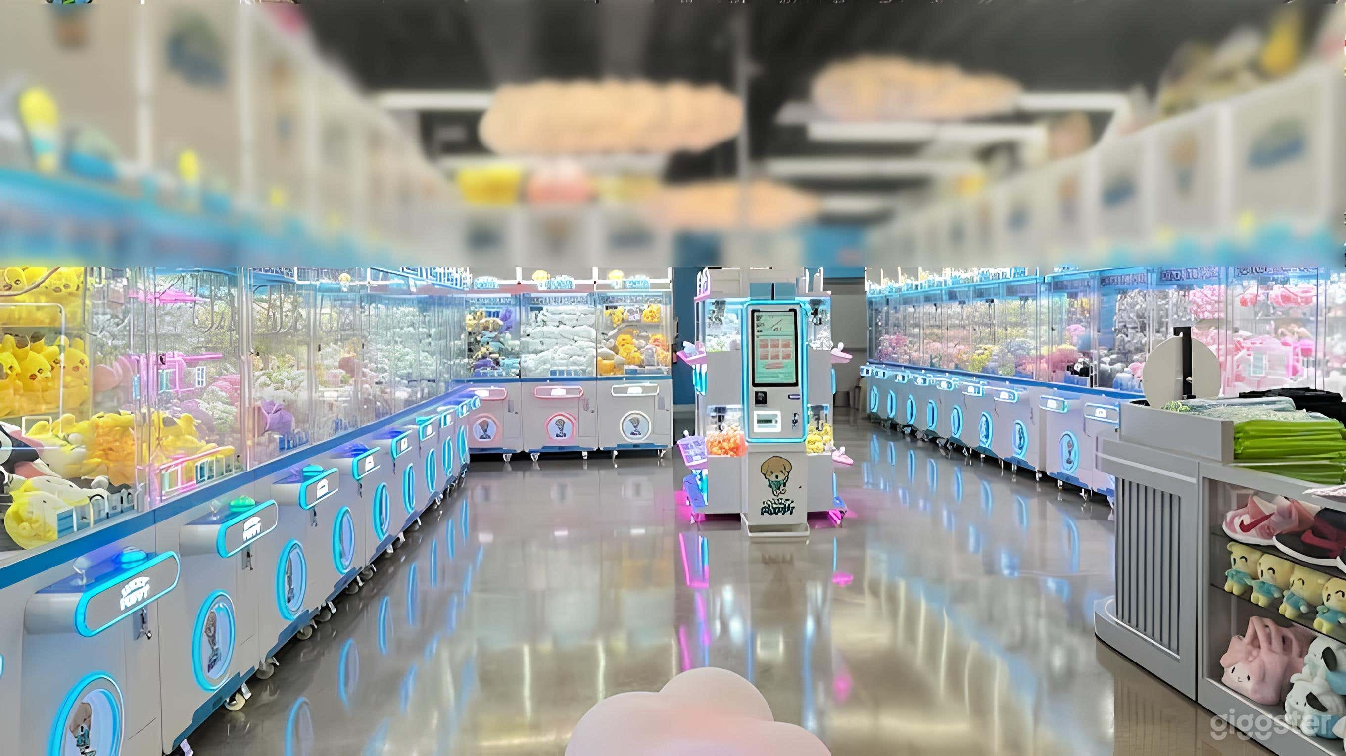 Claw Machine Arcade for Parties or a Fun Photo/Video Setting Photo 1