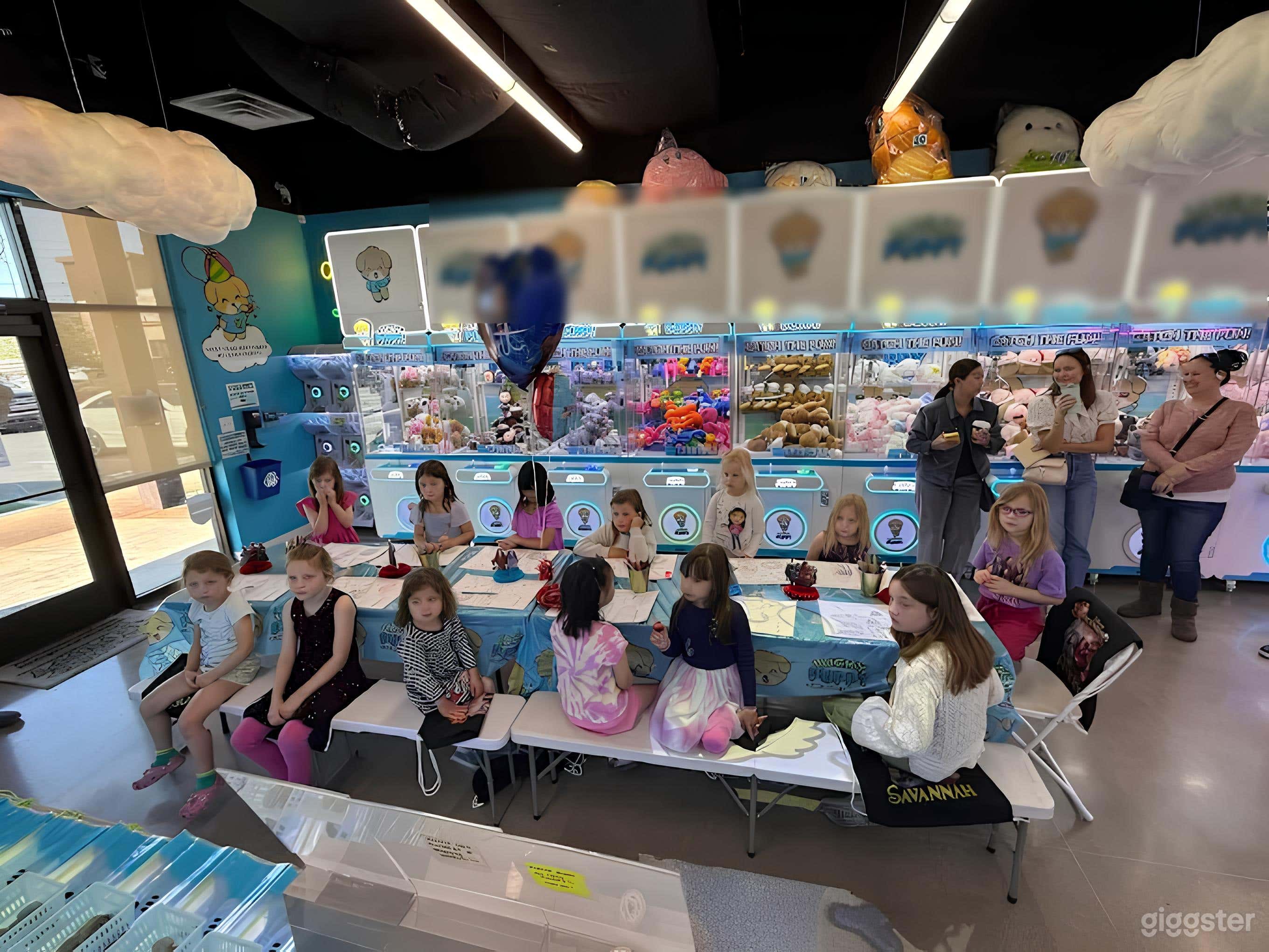 Claw Machine Arcade for Parties or a Fun Photo/Video Setting Photo 4