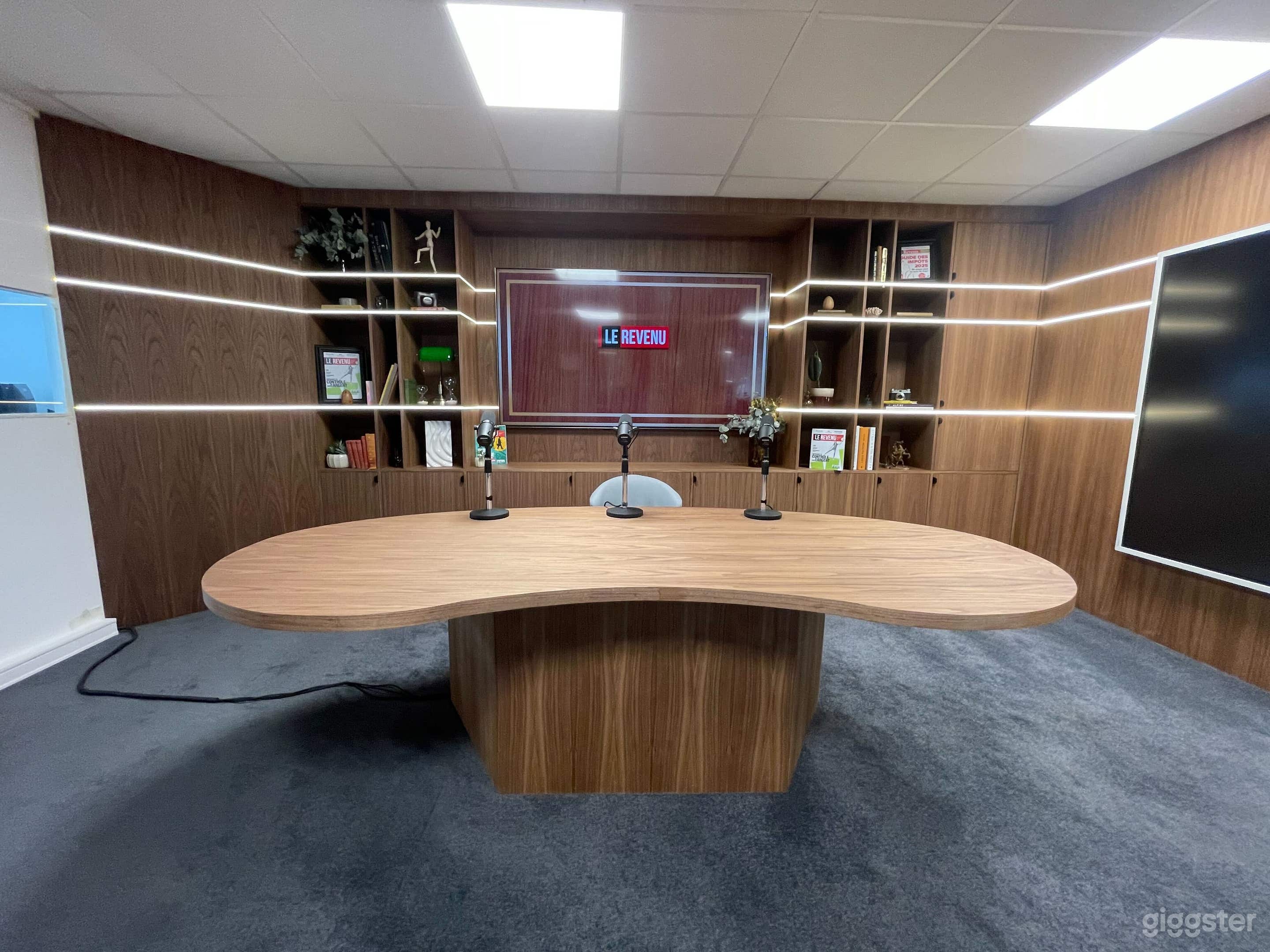 UN STUDIO D'ENREGISTREMENT DE VIDEO ET PODCAST Photo 2