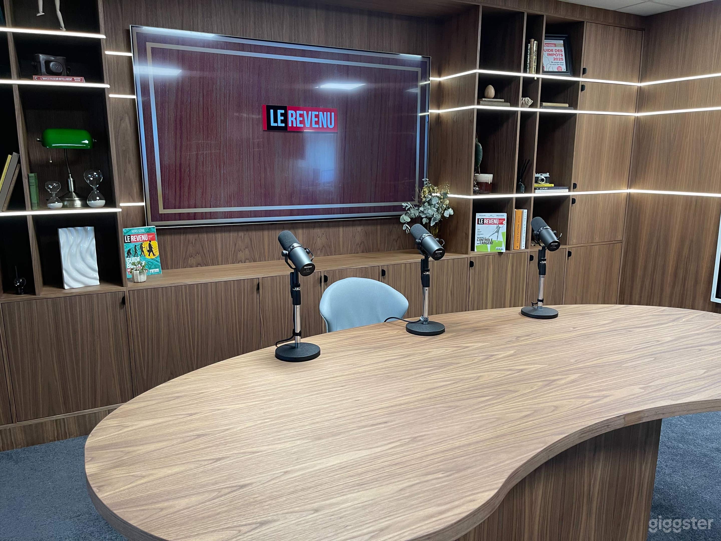 UN STUDIO D'ENREGISTREMENT DE VIDEO ET PODCAST Photo 3