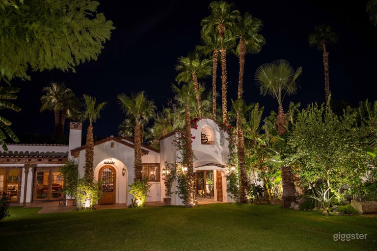  Night view of the estate.  