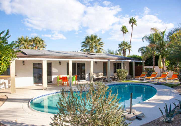 Vibrant Hacienda Pool Retreat in Movie Star Colony Photo 4