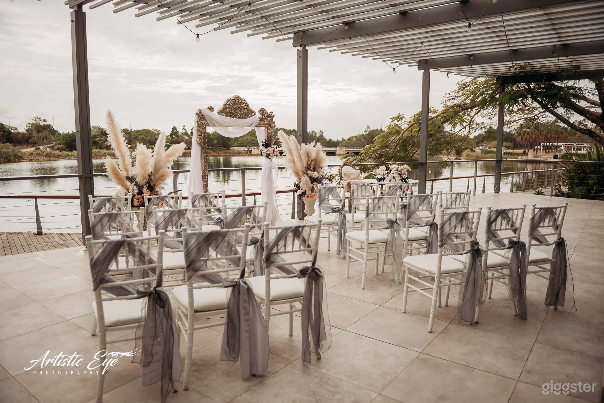 Board Walk Deck and Outdoor Space with Lake View Photo 2