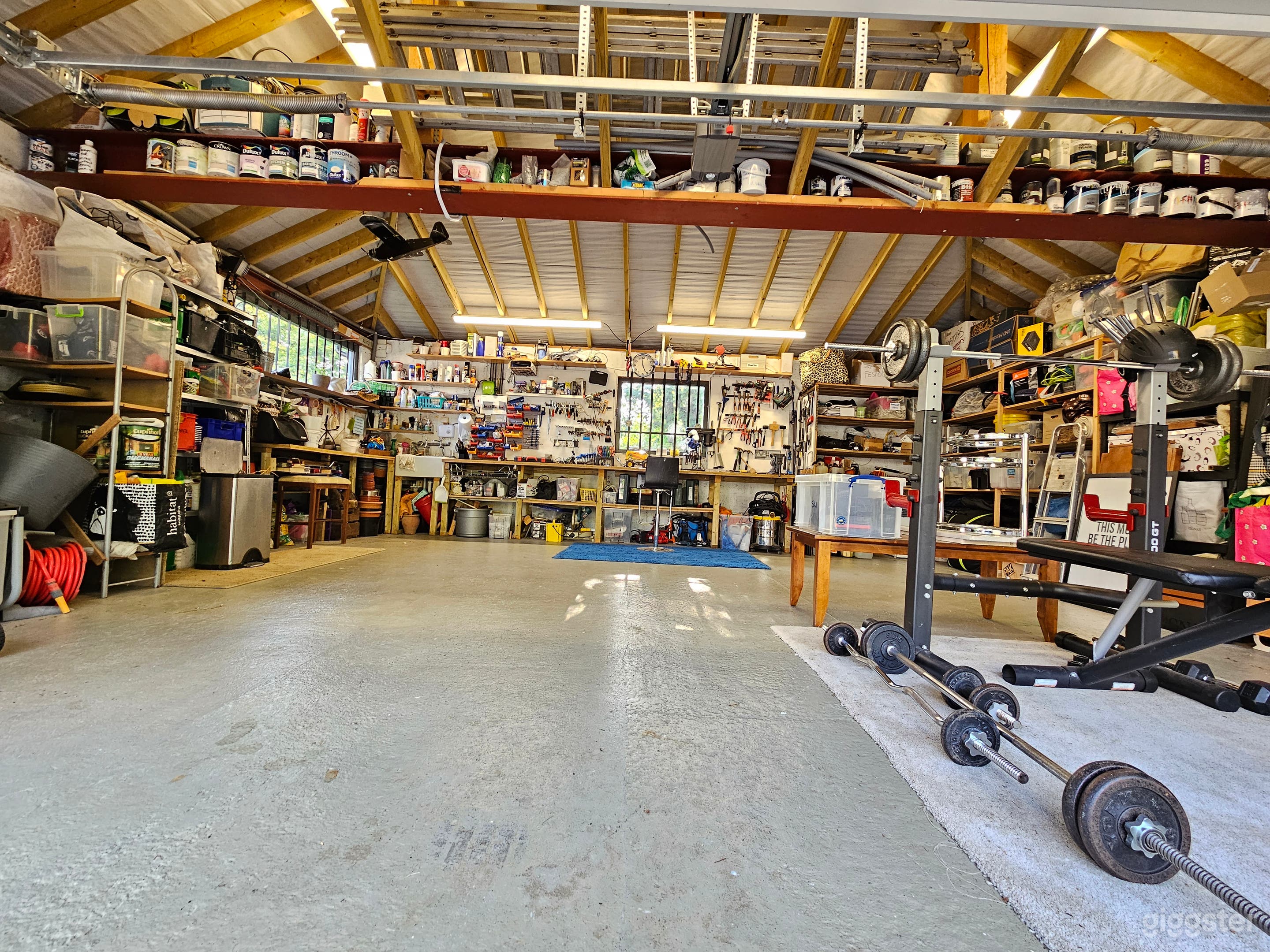 Garage inside