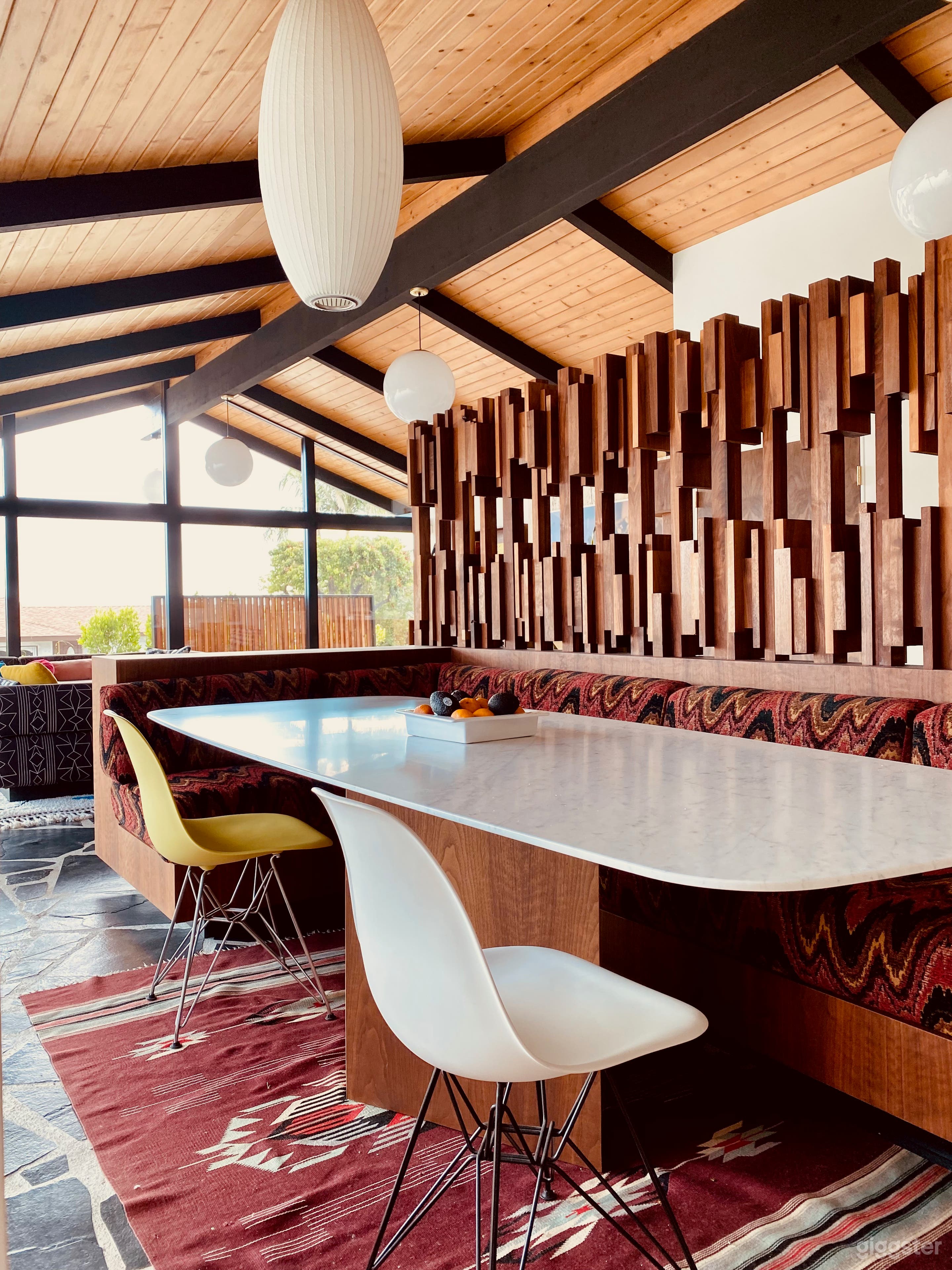 Other View of Custom Built Breakfast Nook 