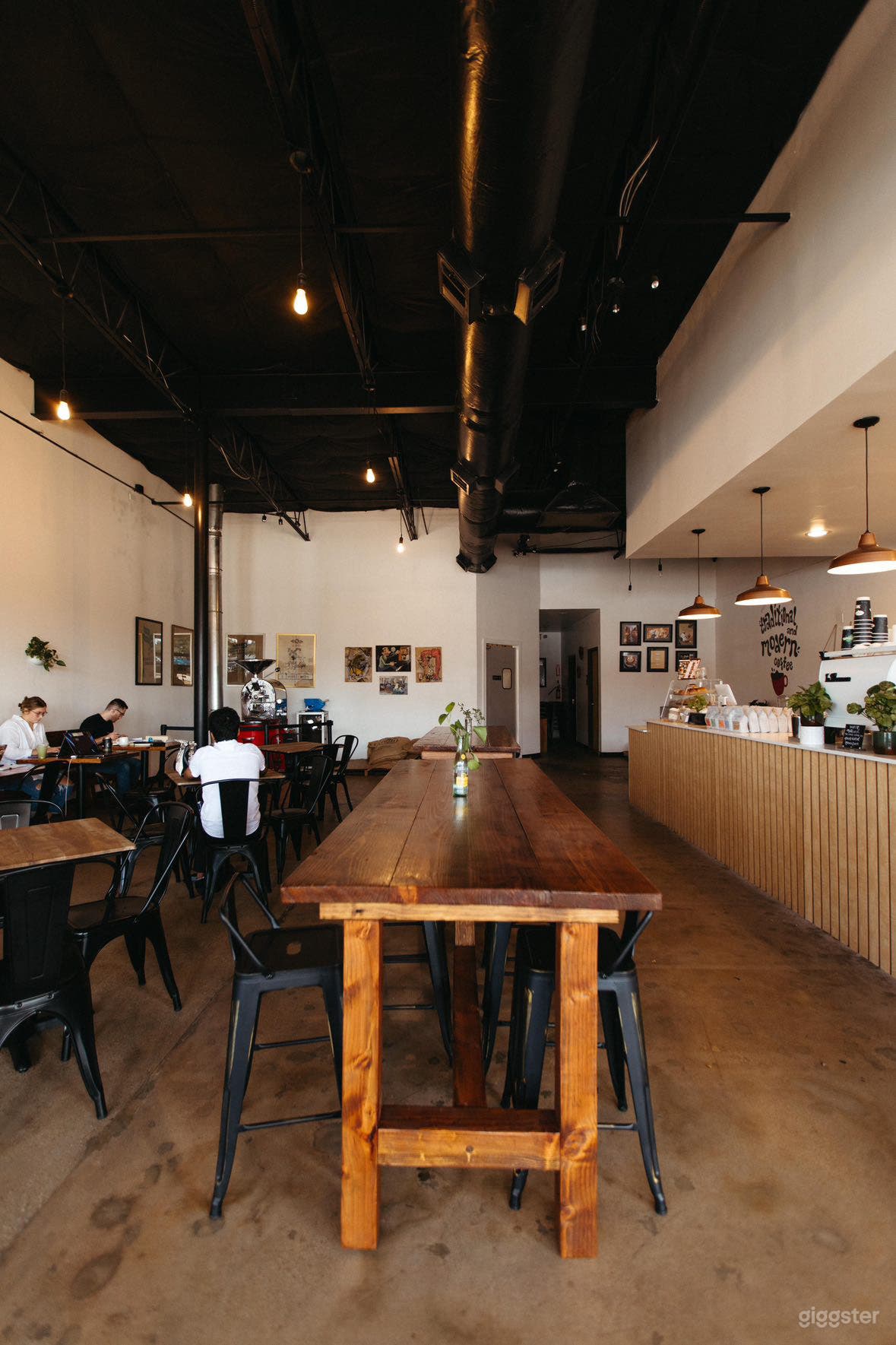 Industrial-Modern Coffee Shop Photo 1