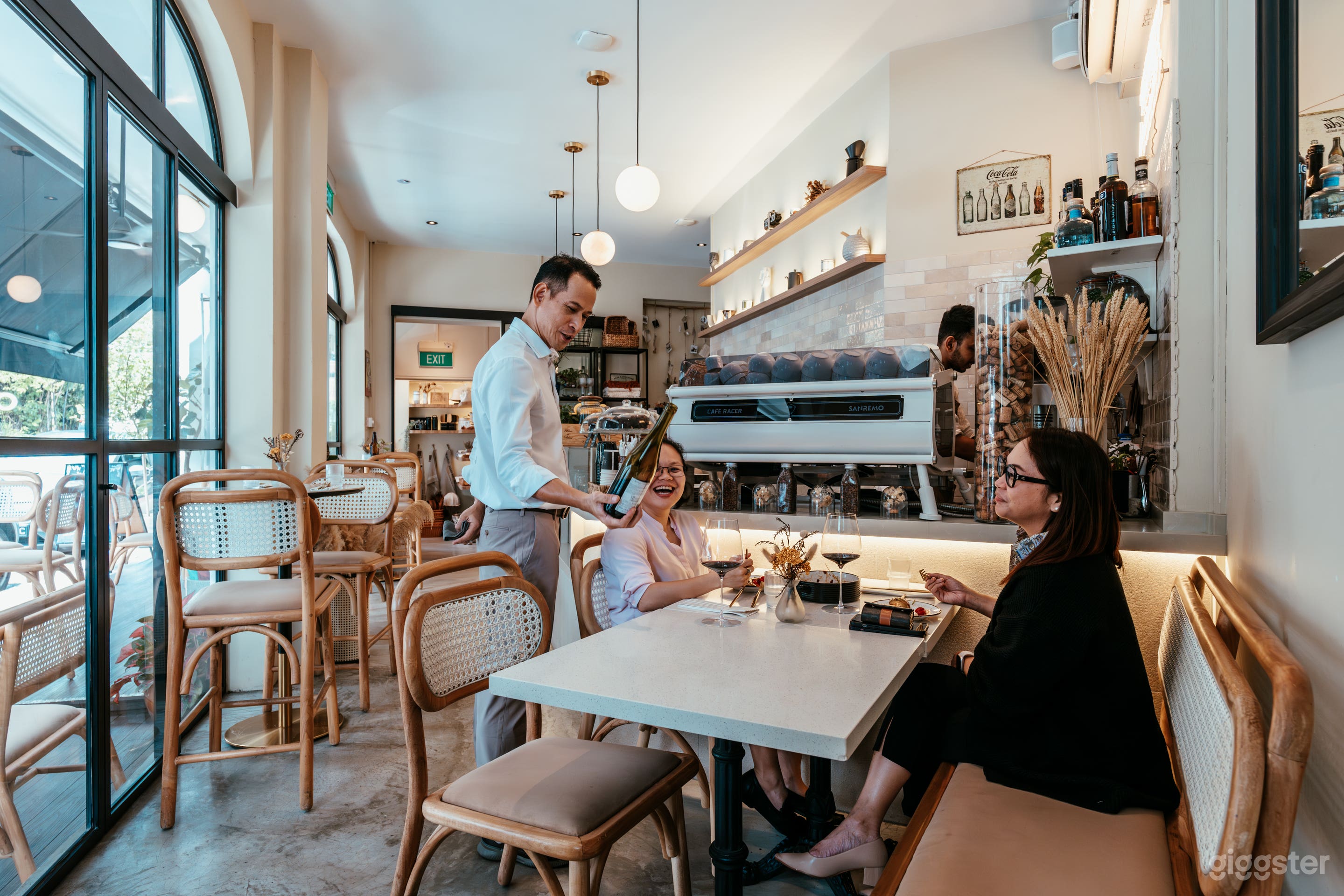 Level 1- Inviting Space with Glass Paneled Doors Photo 2