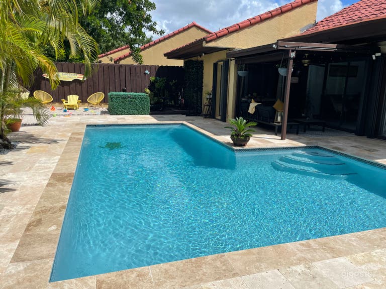  Pool with beach/sand area and Gym 