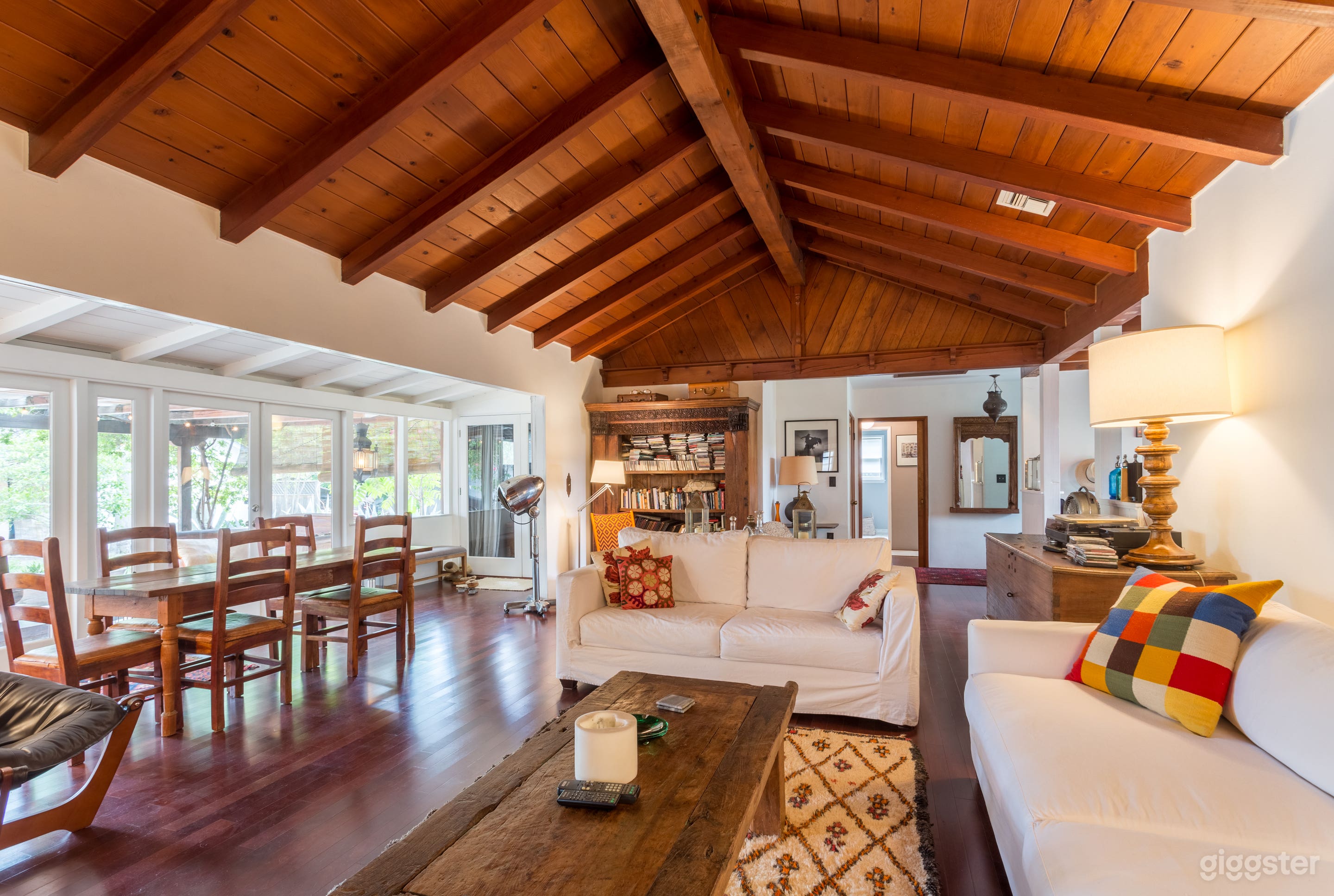 Vaulted Celings in Living Room