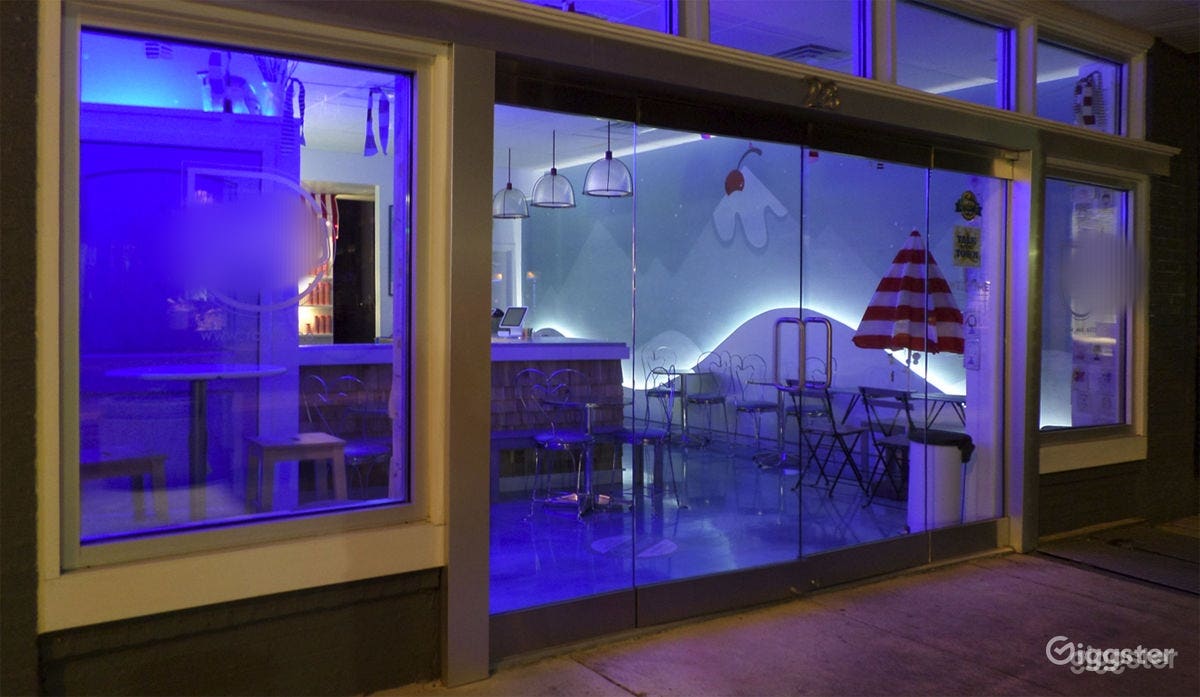 Whimsical Ice Cream Shop with Swiss Chalet Feel Photo 1