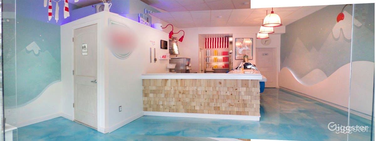 Whimsical Ice Cream Shop with Swiss Chalet Feel Photo 3