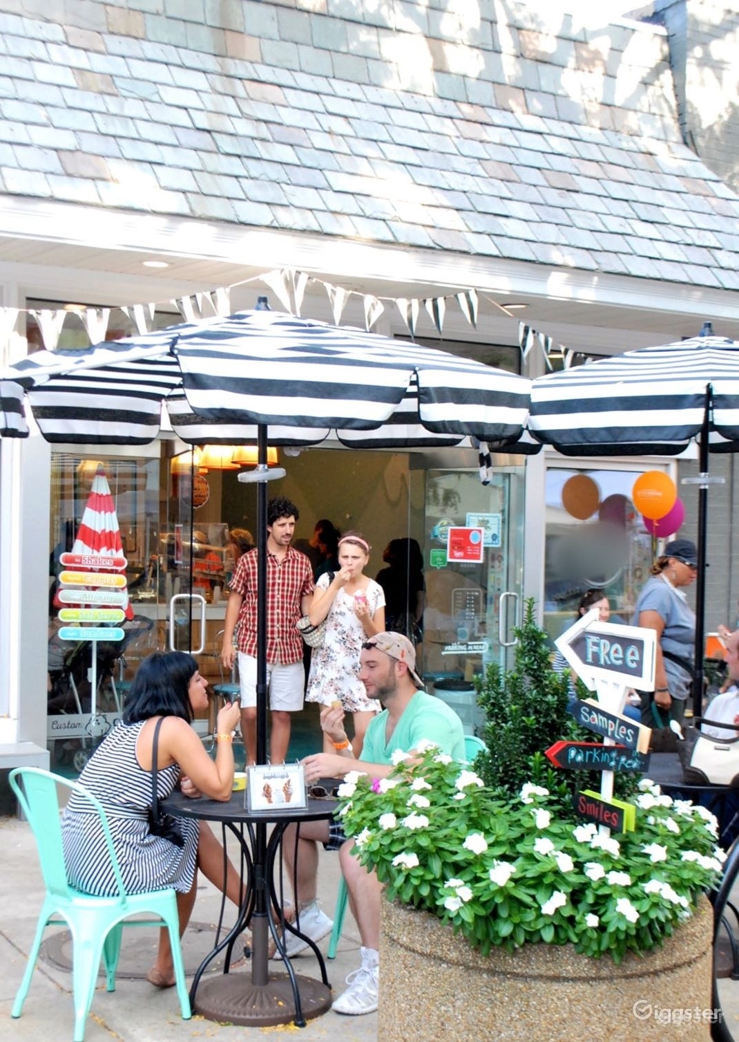 Whimsical Ice Cream Shop with Swiss Chalet Feel Photo 2