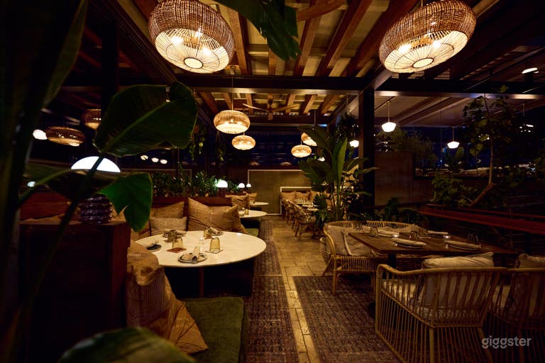  Multi Level indoor/outdoor Tulum styled restaurant 
