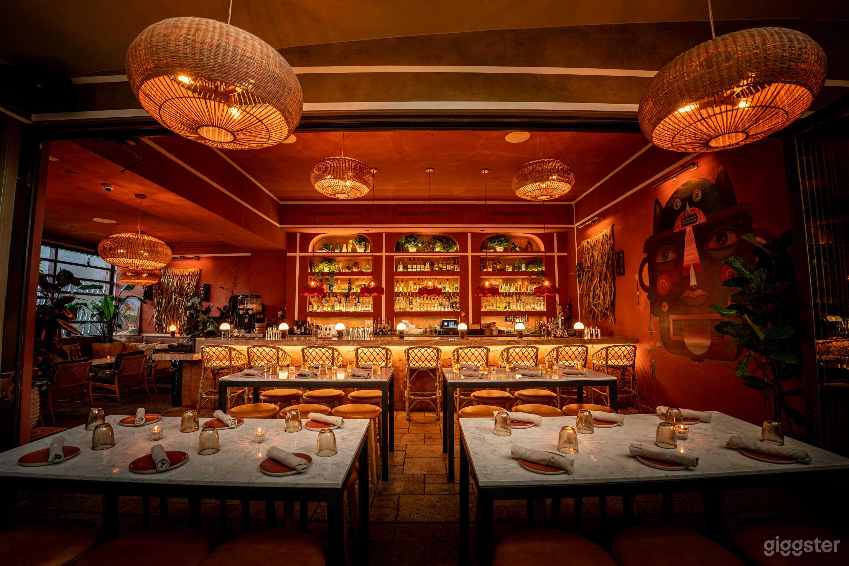 Multi Level indoor/outdoor Tulum styled restaurant Photo 1