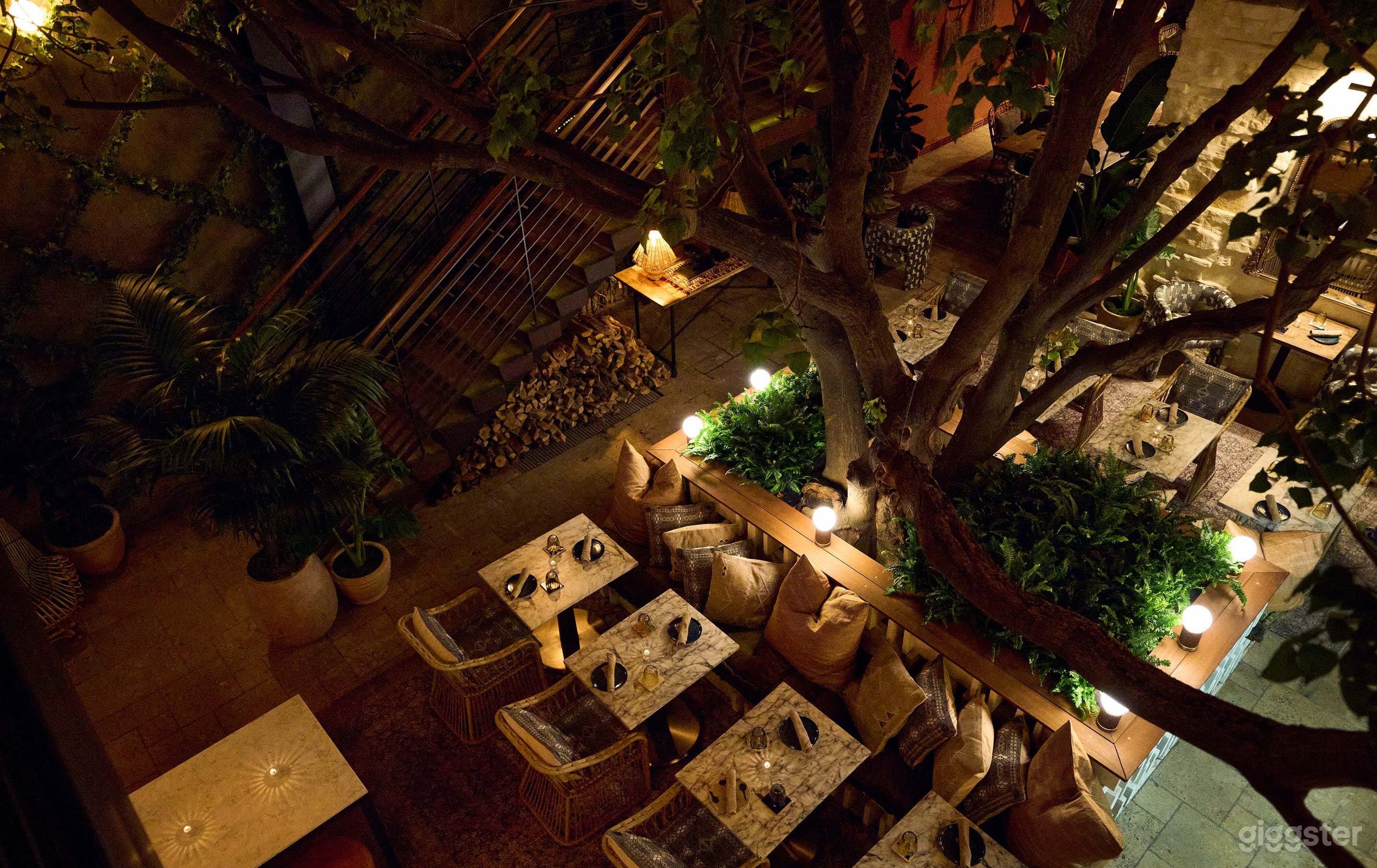 Multi Level indoor/outdoor Tulum styled restaurant Photo 2