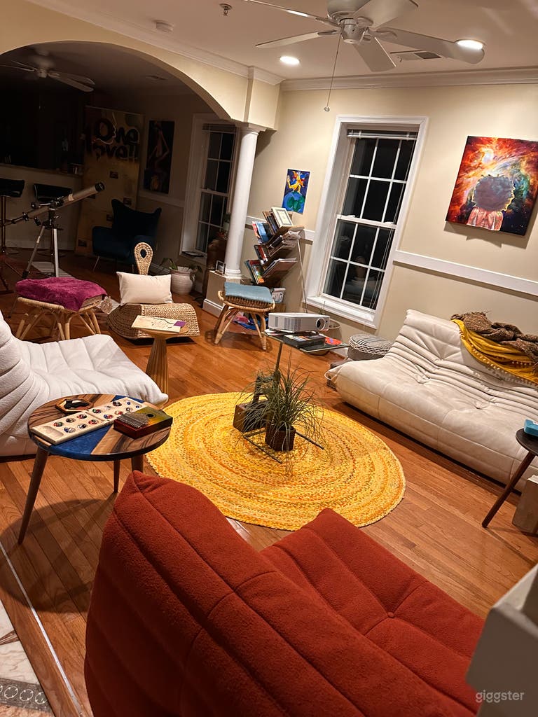  Large Vibey, Common Areas in Historic D.C. for Sma 