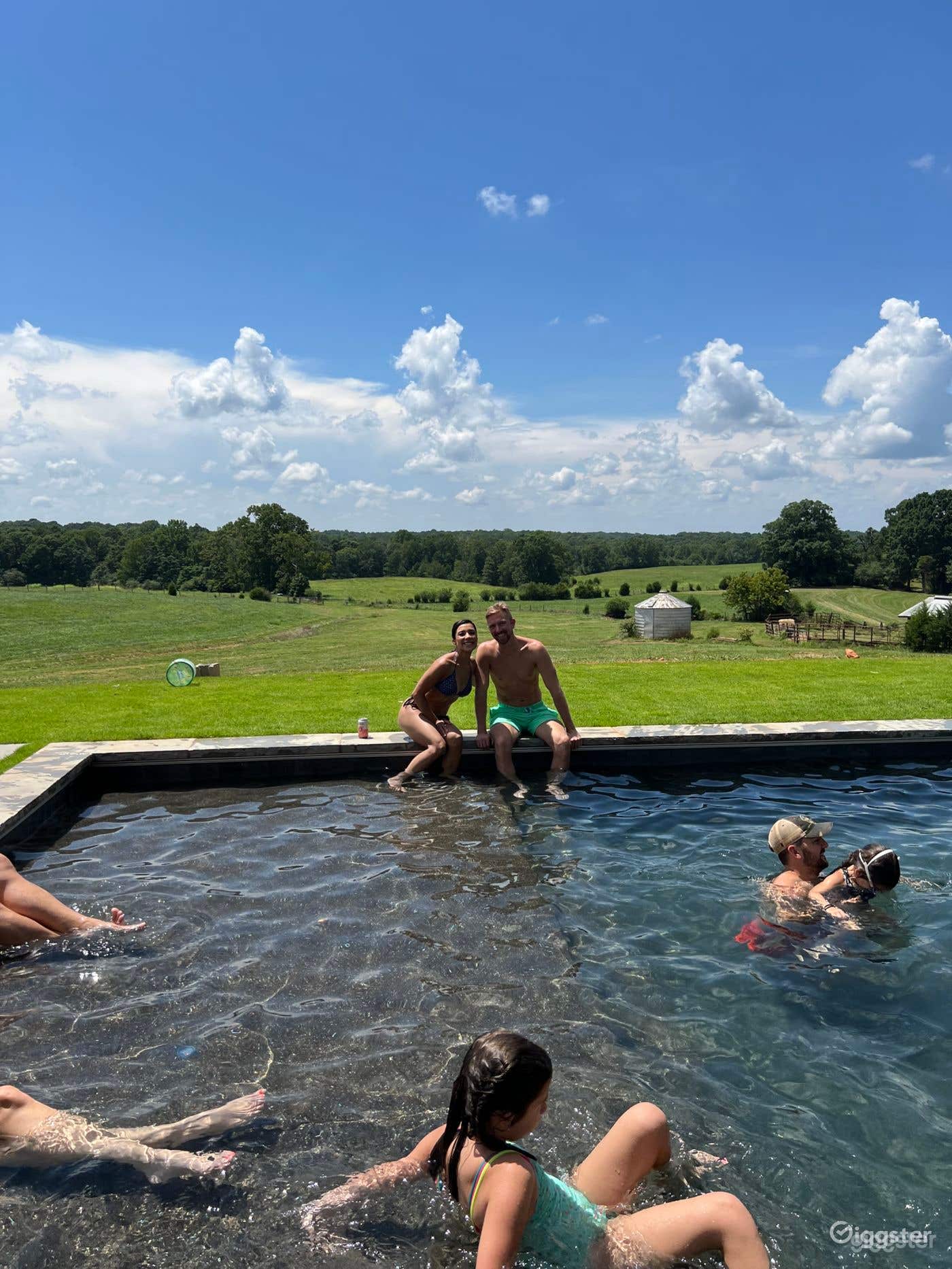 Rectangular Pool Retreat on 80 Acres Estate Photo 4