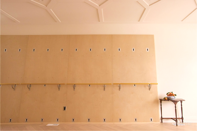  Elegant Victorian Setting with Warm Wood and Natural Light 